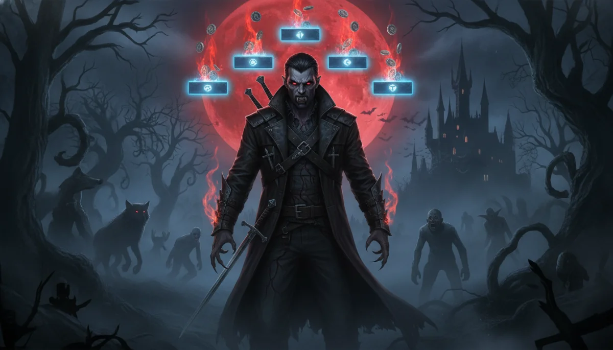 Dante’s Dark Hunt Returns in Cursed Moon Power Collection