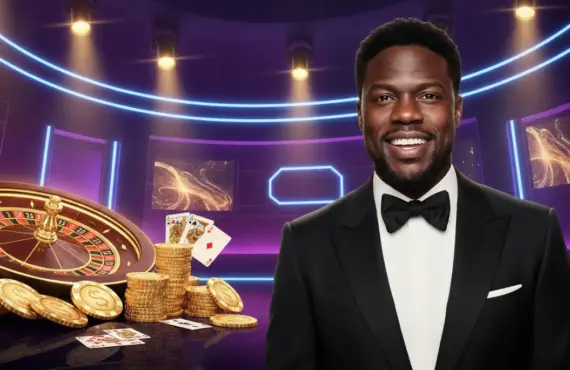 Kevin Hart Brings Star Power to a Live Casino Showdown